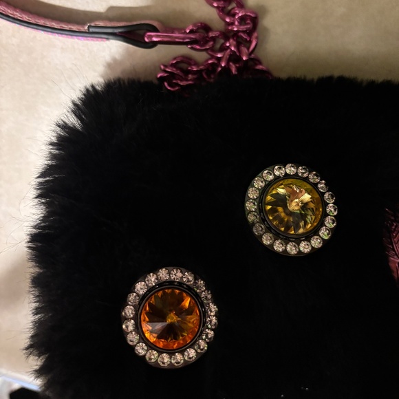 Kurt Geiger London Jewel Faux Fur Kensington Bag - Picture 10 of 14